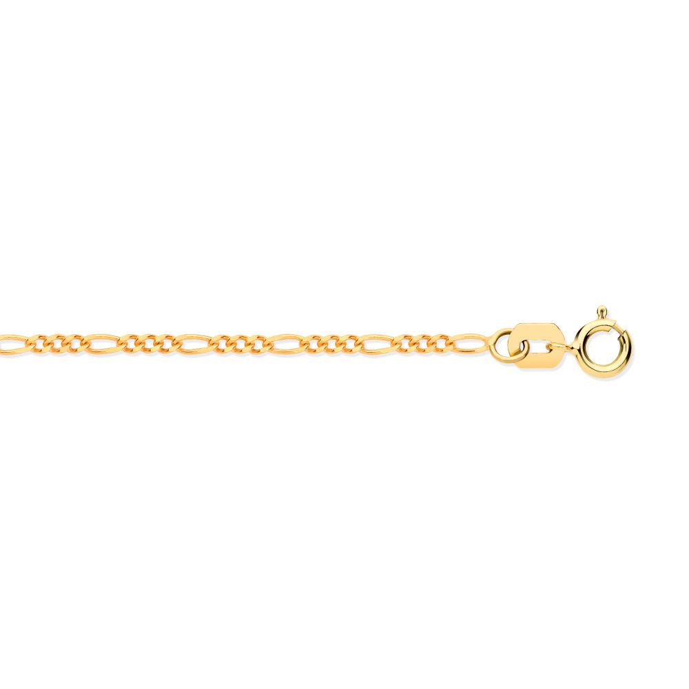 Amal 9ct yellow gold chain necklace