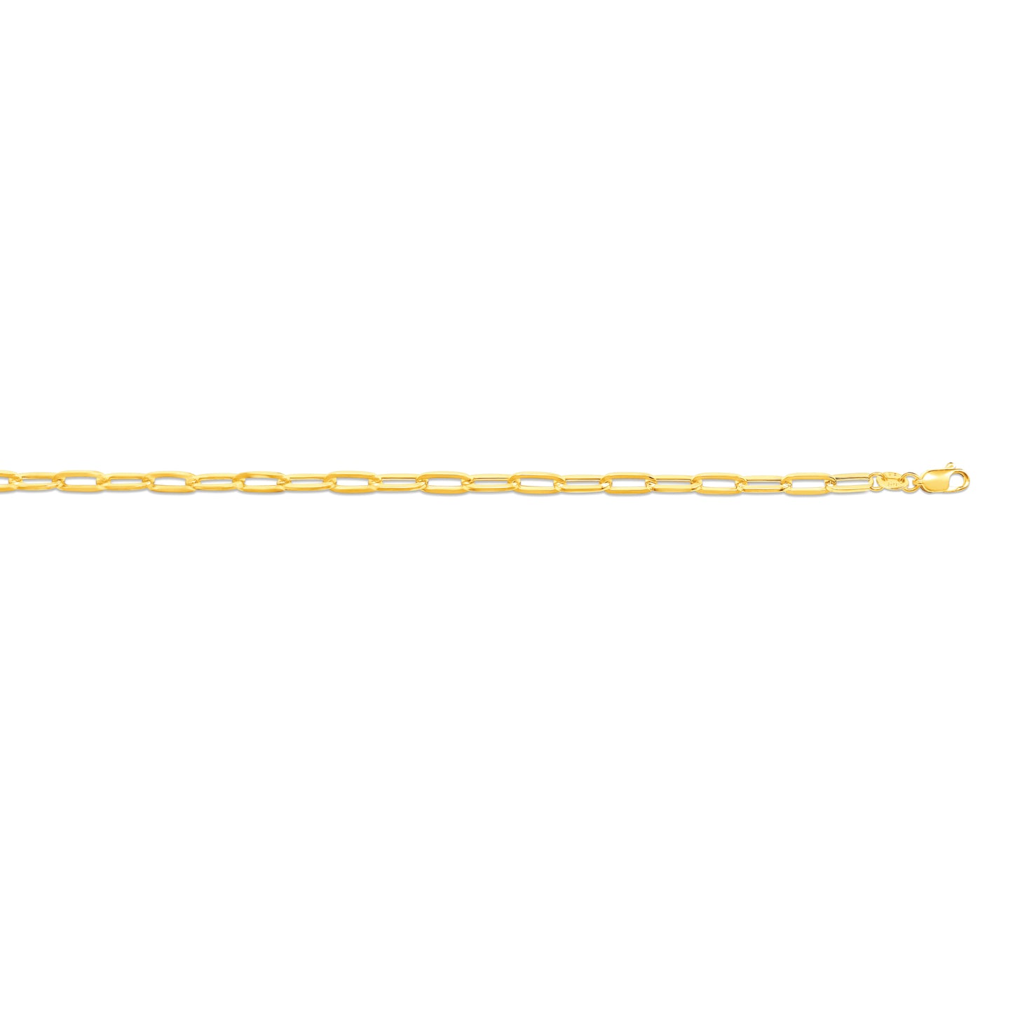 Luma 9k Solid Gold Paperclip Chain