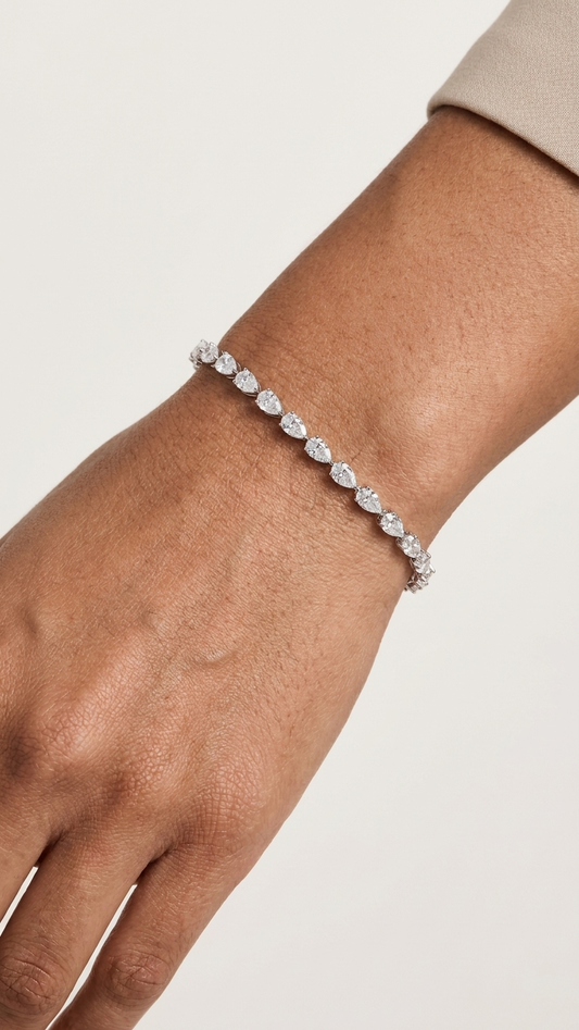 Lysandra Pear Bracelet