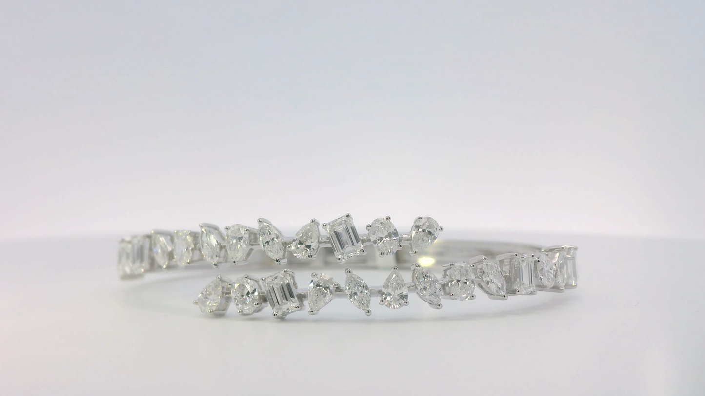 Valeria lab grown diamond bracelet, Luma Jewellery