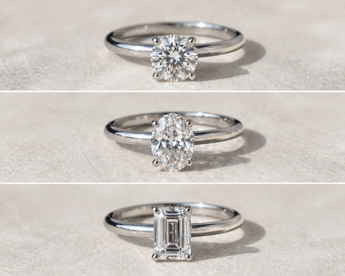Best Diamond Shapes for Engagement Rings | Luma Jewellery