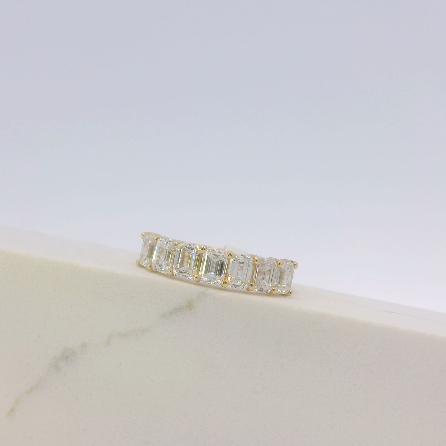 Lucine Half-Eternity Ring