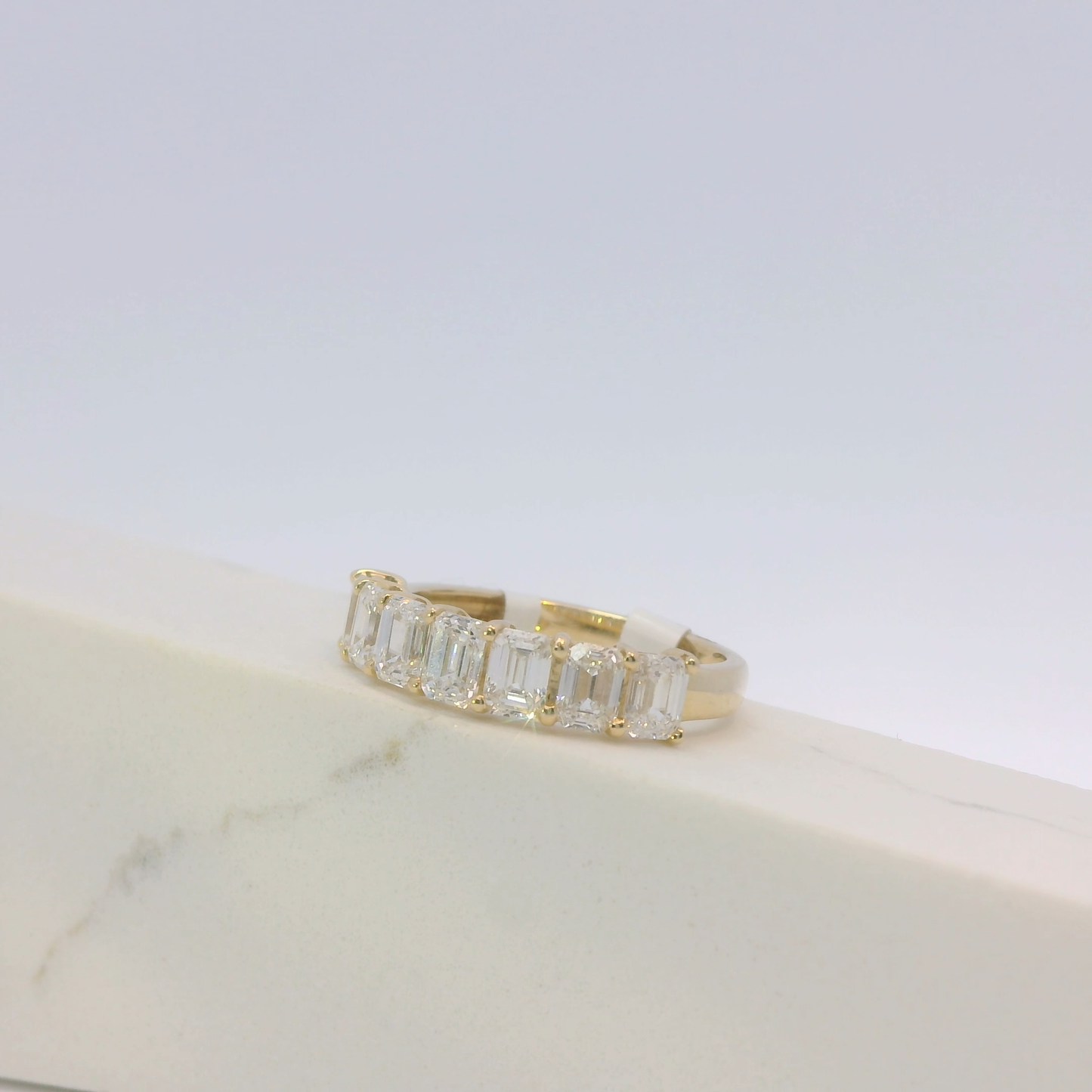 Lucine Half-Eternity Ring