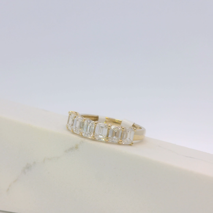 Lucine Half-Eternity Ring
