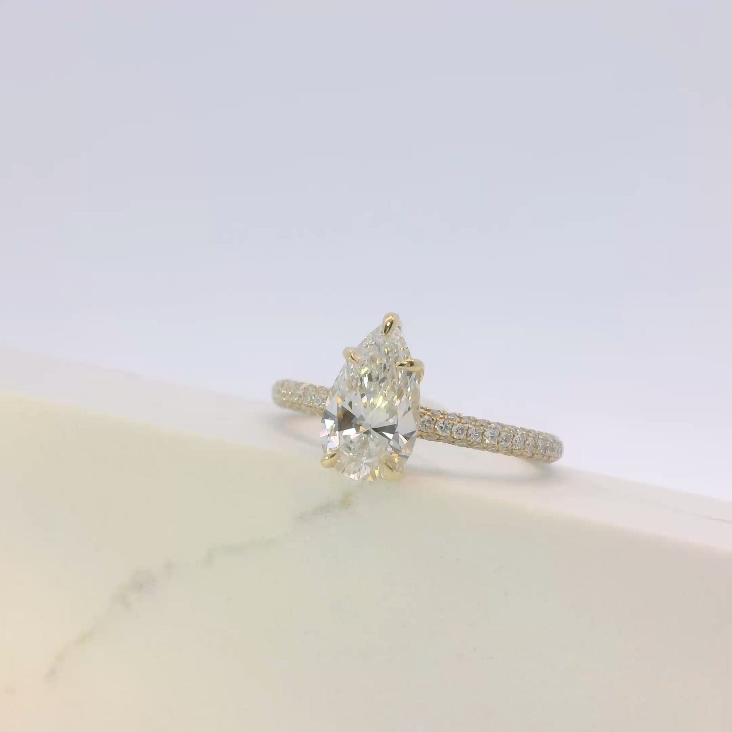 Amaya Pear Ring