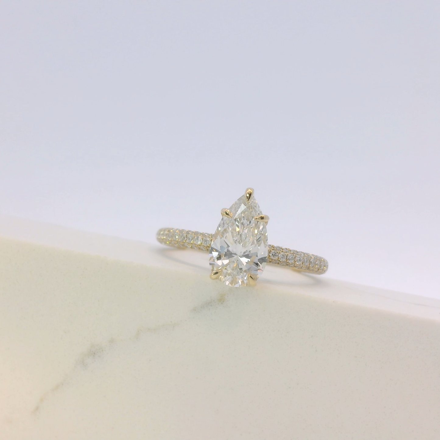 Amaya Pear Ring