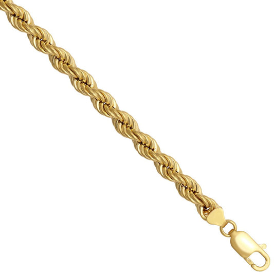 Eirene 9ct yellow gold chain necklace