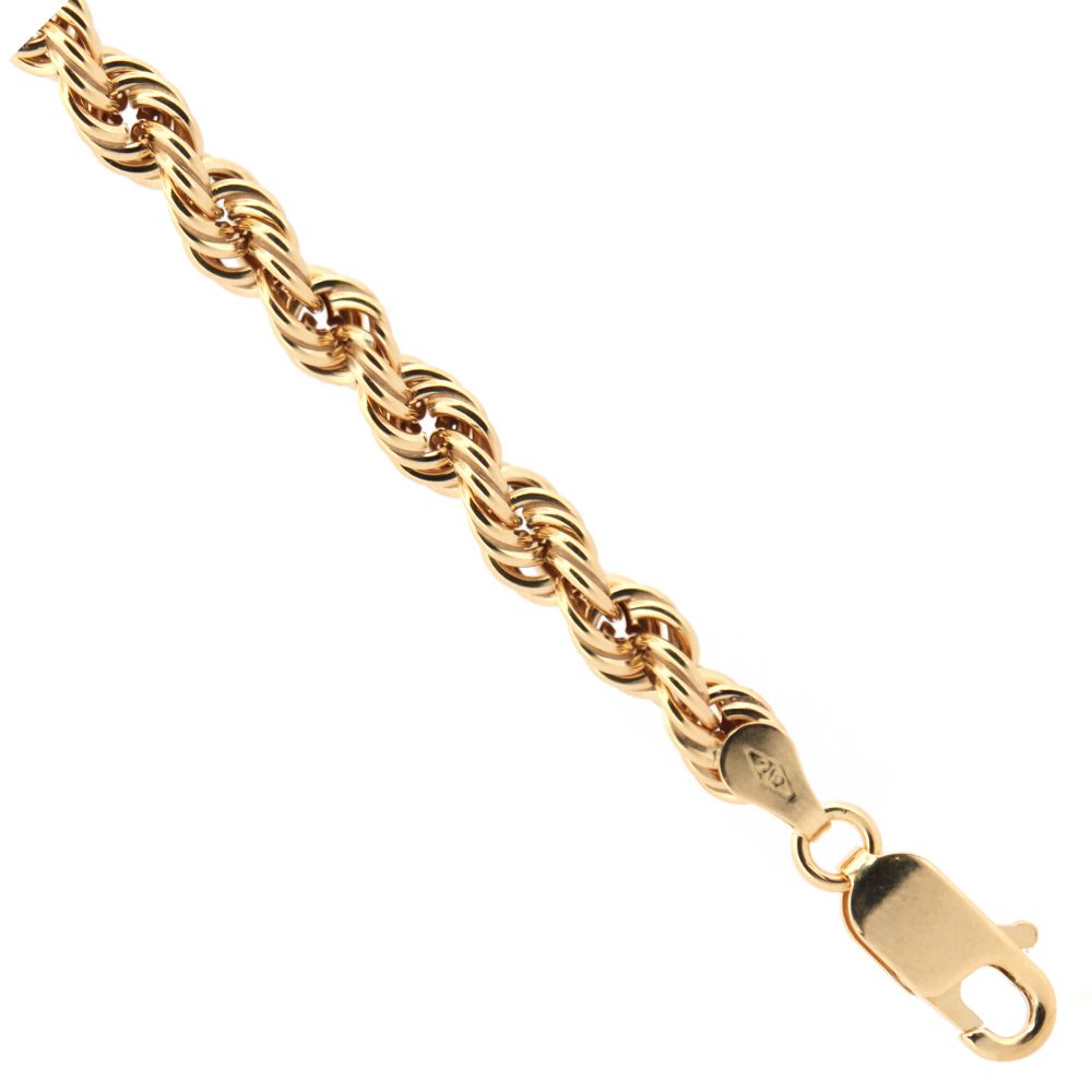 Gioia 9ct yellow gold chain necklace