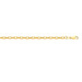 Rosalind 9ct yellow gold forzentina bracelet