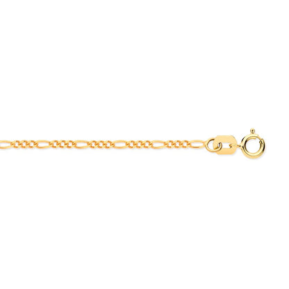 Amal 9ct yellow gold chain necklace