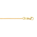 Faith 9ct yellow gold chain necklace
