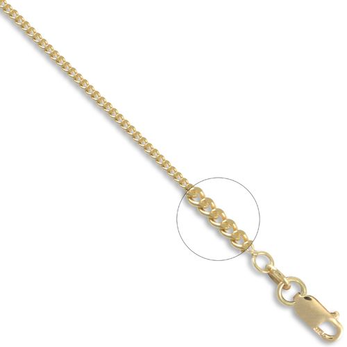 Adore 18ct yellow gold chain necklace, 22 inch