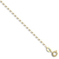 Nova 9ct yellow gold belcher chain necklace