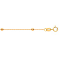 Odessa 9ct gold chain necklace, Luma Jewellery