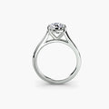 Anouk solitaire engagement ring setting in white gold, Luma Jewellery
