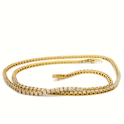 Ash gold and diamond necklace detail, Luma Jewellery