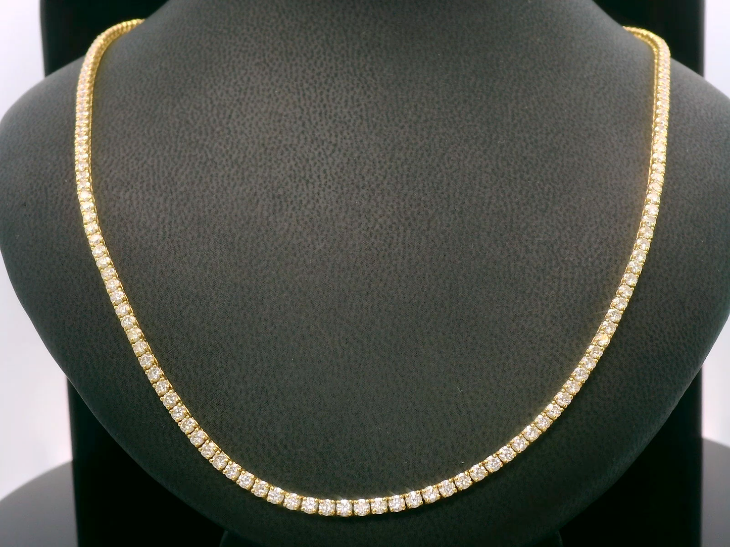 Ash gold and lab grown diamond necklace, Luma Jewellery
