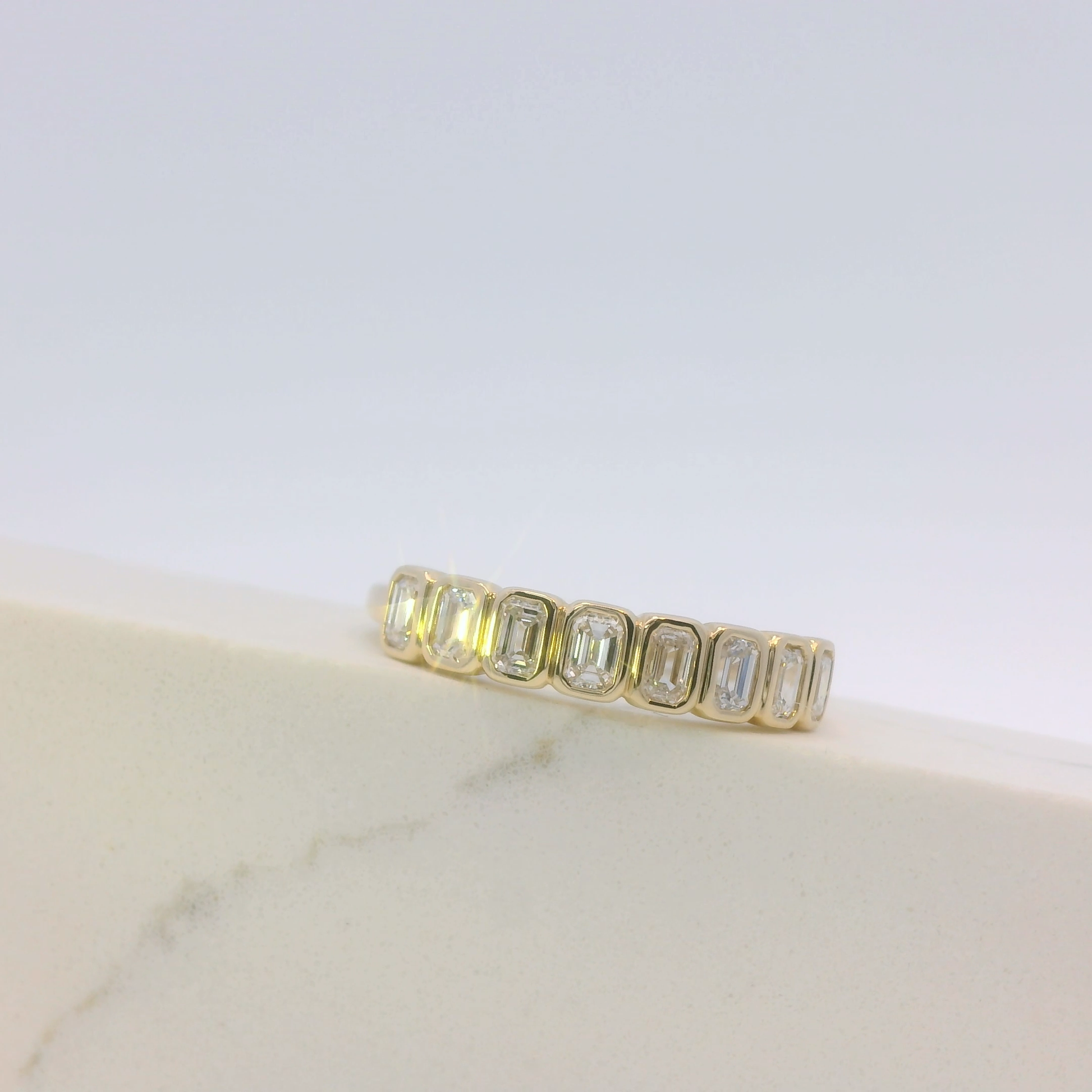 Auren diamond ring detail, lab grown, Luma Jewellery