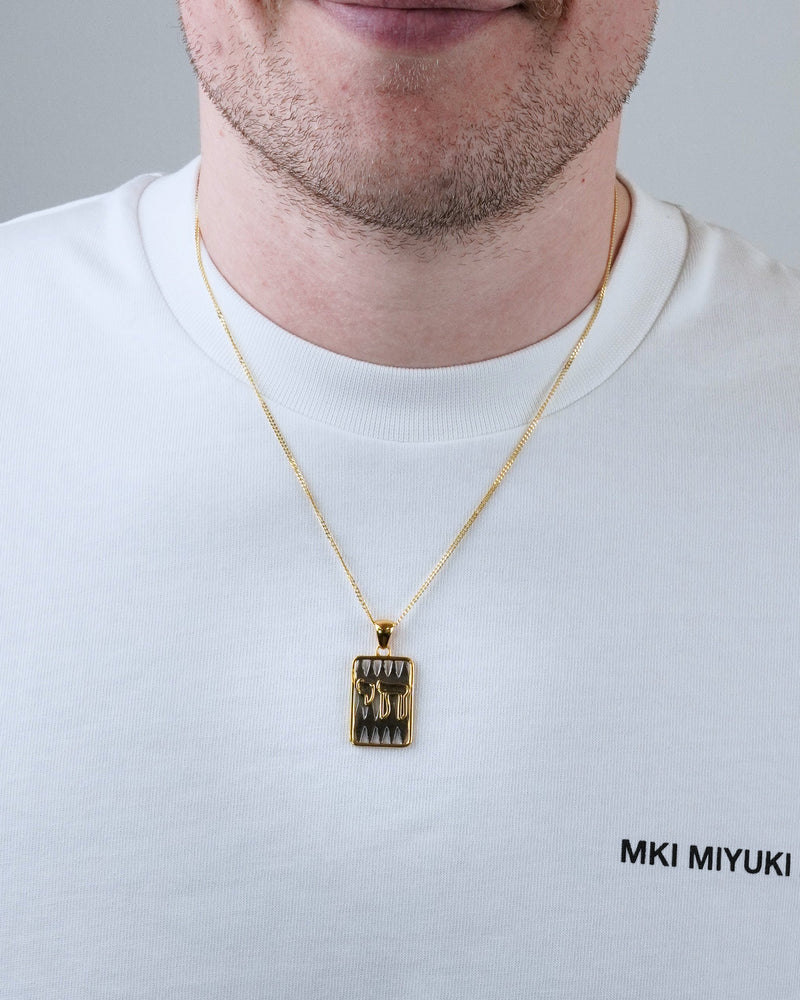Personalised initial pendant