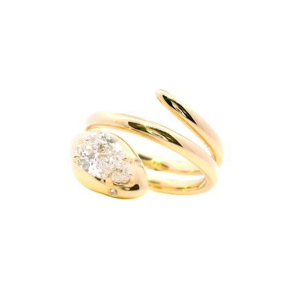 Lira Serpent Ring
