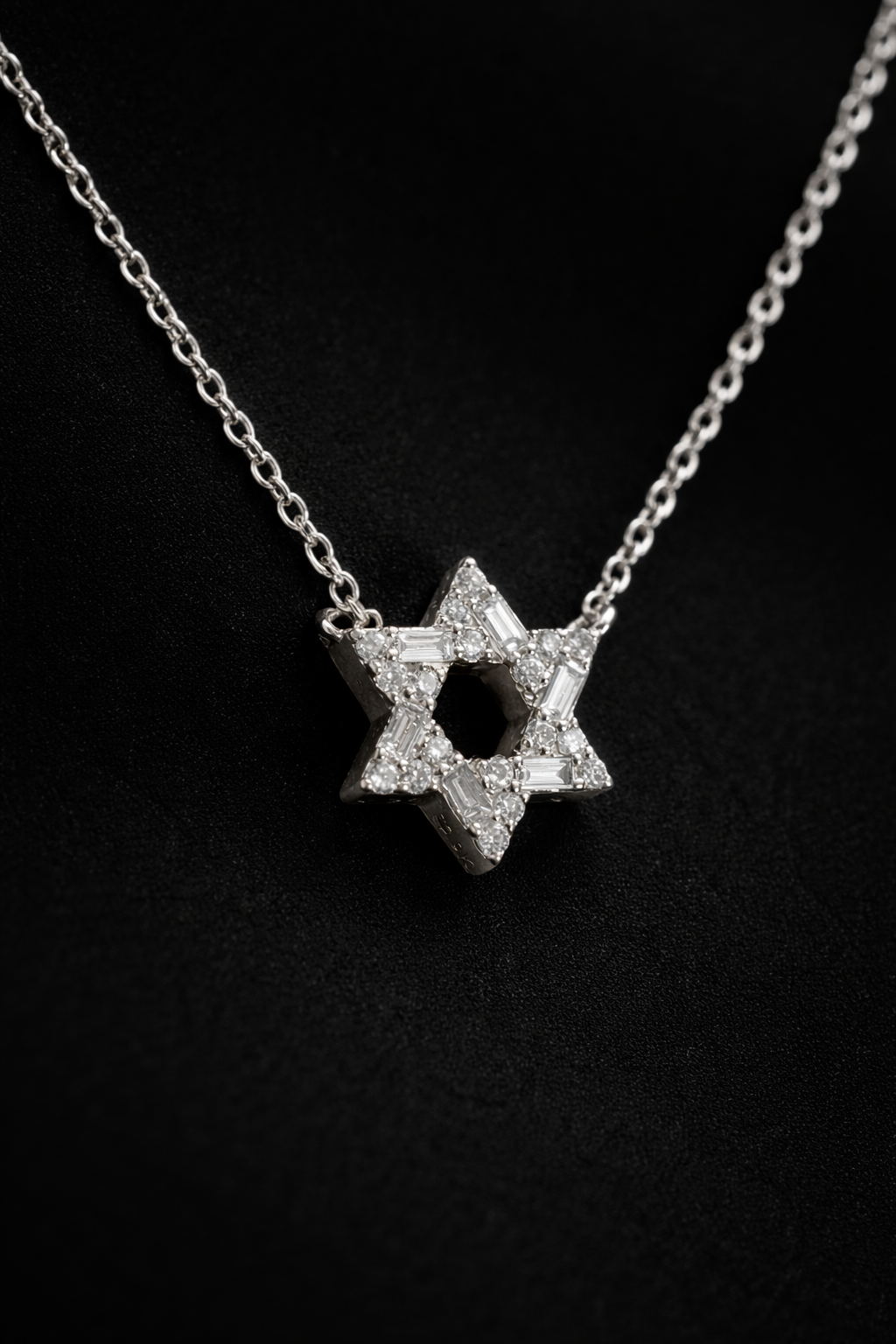 Star of David Pendant - Magen Lumière