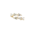 Eliane pear cut lab grown diamond ring, gold, 2.15ct, Luma Jewellery
