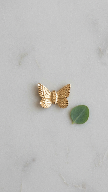 Alba 9k yellow gold stud earrings, Luma Jewellery