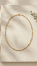 Aura 9k Gold Chain Necklace
