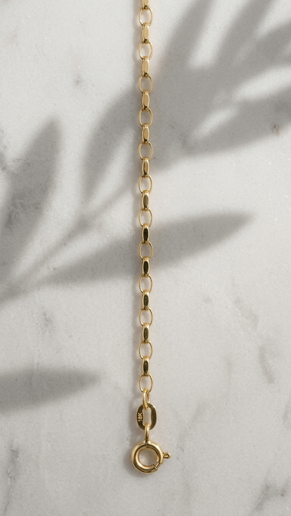 Blythe 9k yellow gold chain necklace, Luma Jewellery