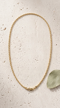 Gioia 9k yellow gold chain necklace, Luma Jewellery