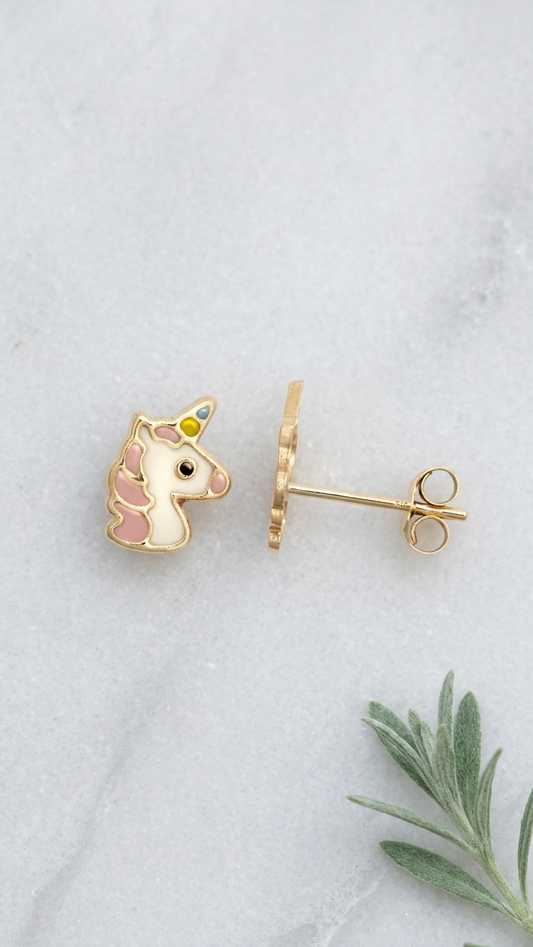 Melis 9ct Gold Stud Earrings