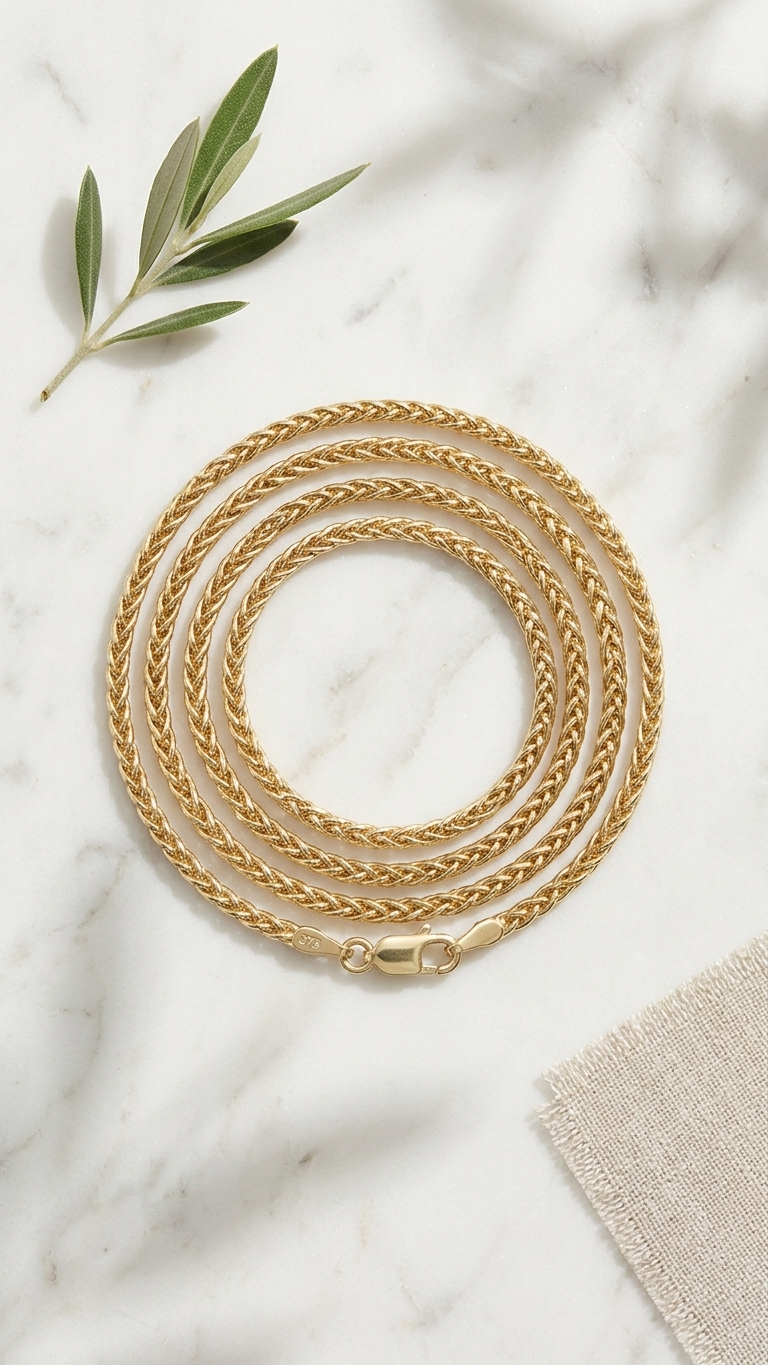 Aster 9k Gold Chain Necklace