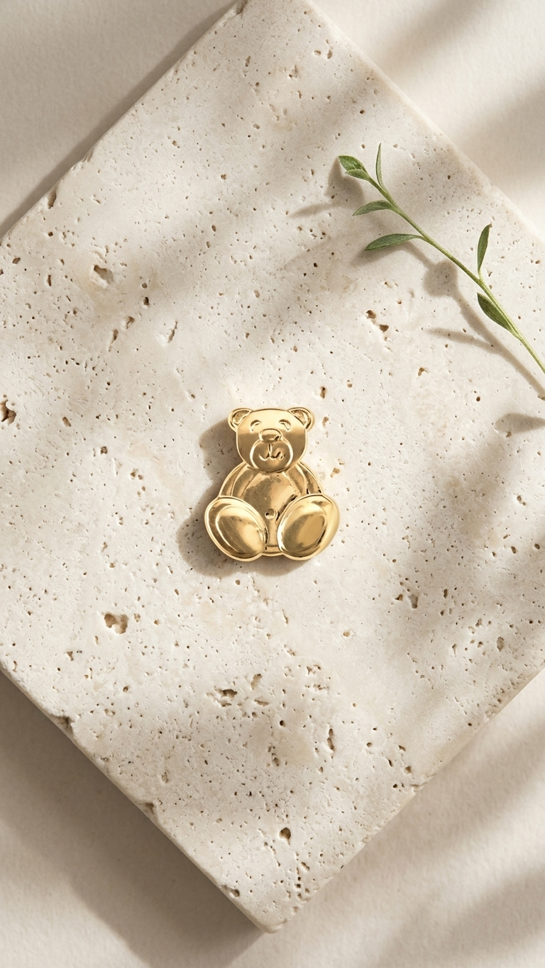 Rhea 9k yellow gold stud earrings, Luma Jewellery