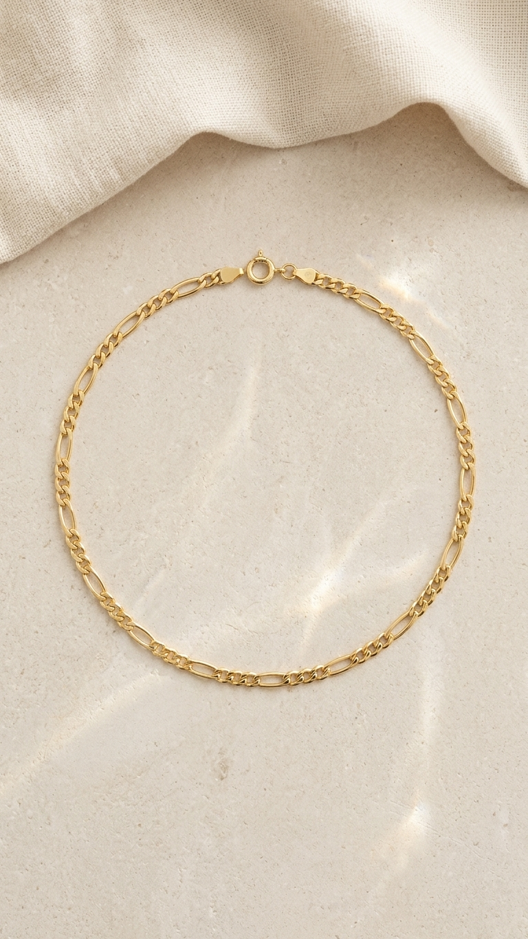 Amal 9k Gold Chain Necklace