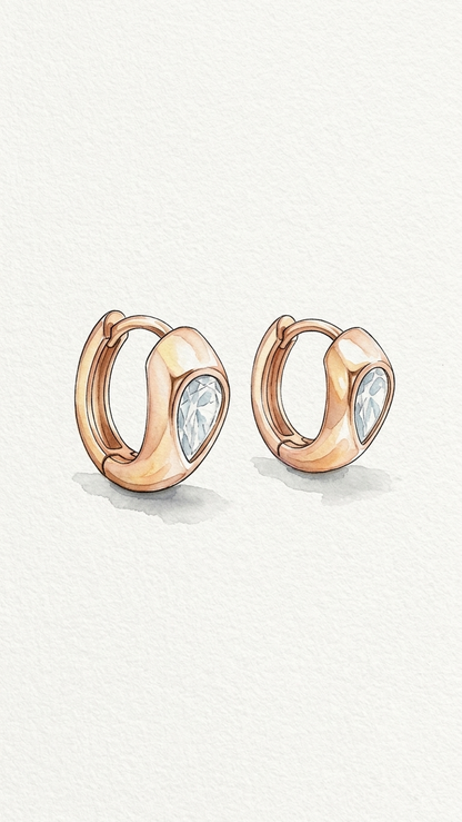 Nerine Teardrop Earrings