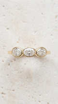 Zephyra Tri-Diamond Ring