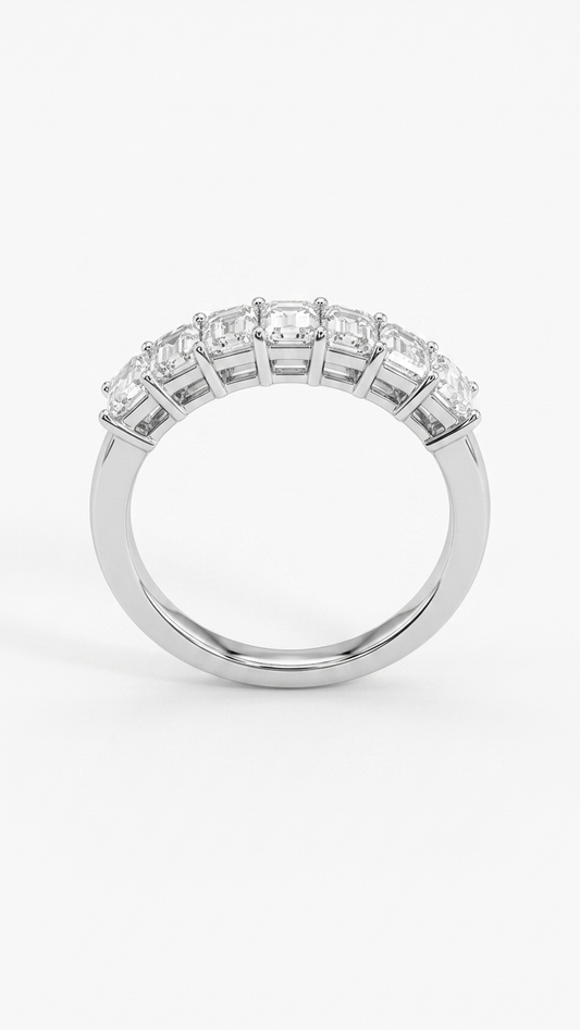 Lucine Half-Eternity Ring