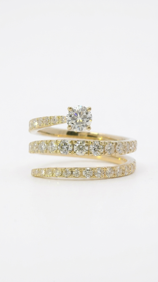Virelle II Serpent Ring