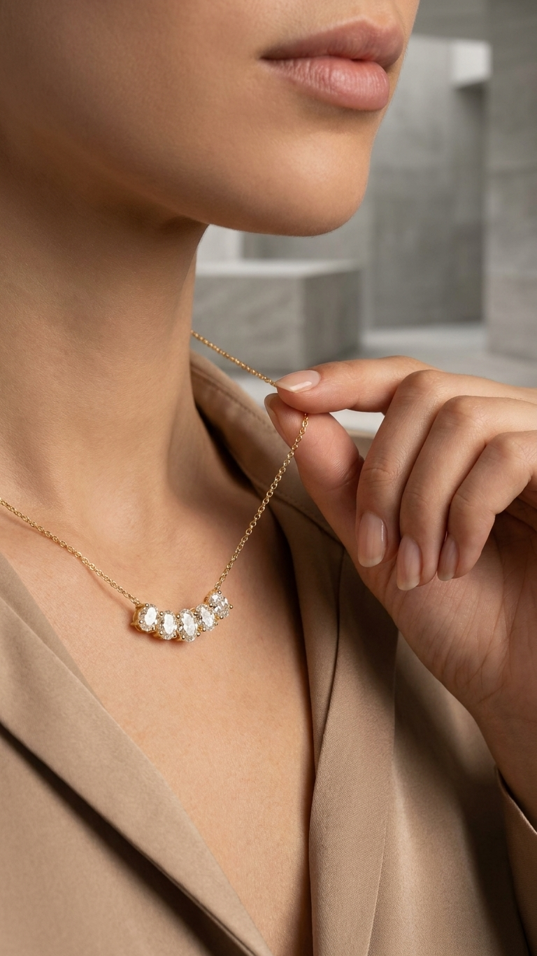 Aveline Diamond Necklace