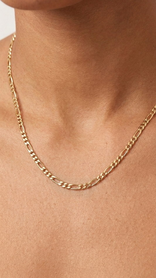 Amal 9k Gold Chain Necklace