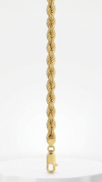 Eirene 9k yellow gold chain necklace, Luma Jewellery