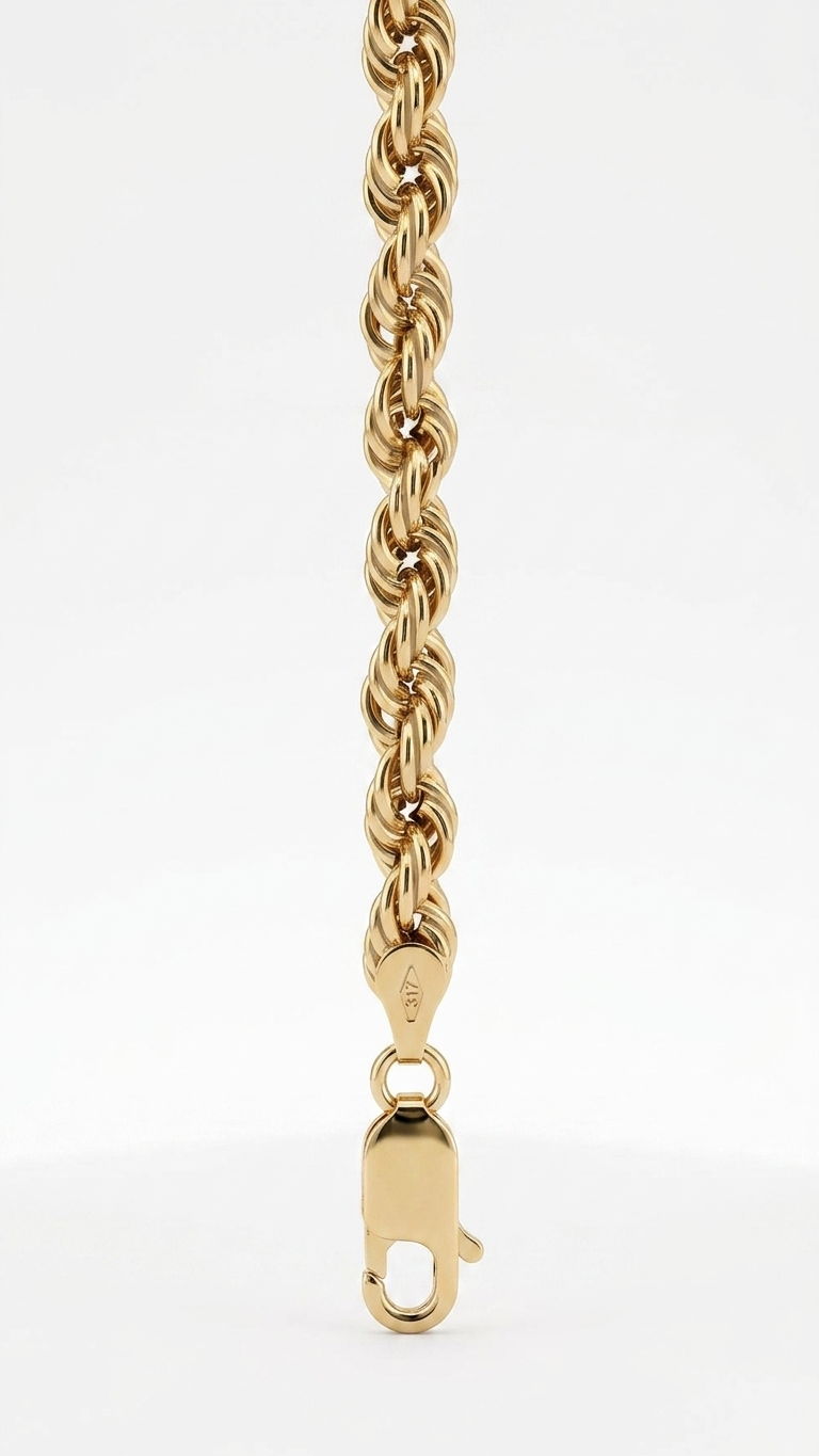 Gioia 9k yellow gold chain necklace, Luma Jewellery