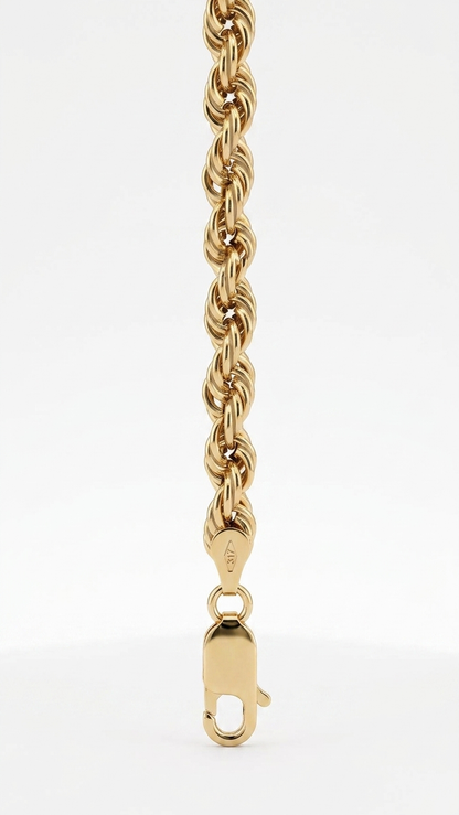 Gioia 9k yellow gold chain necklace, Luma Jewellery