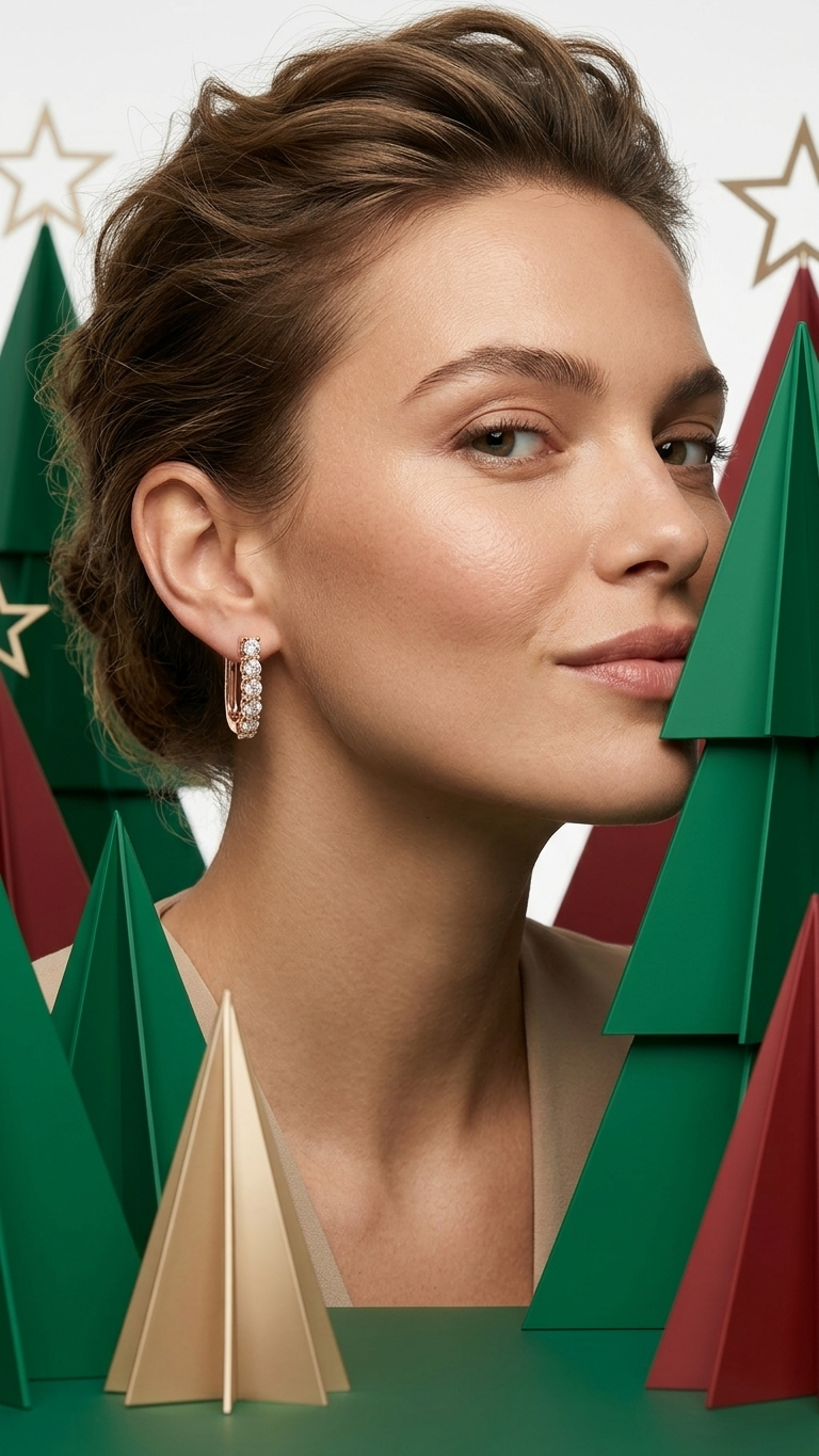 Daphne Hoop Earrings