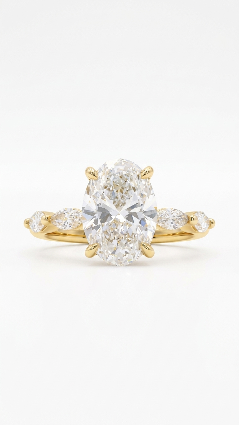 Eira Oval Diamond ring
