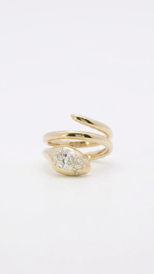 Nerida Serpent Ring
