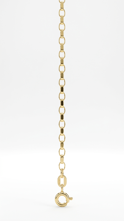 Blythe 9k yellow gold chain necklace, Luma Jewellery