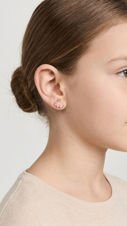 Eleni 9k yellow gold stud earrings, Luma Jewellery