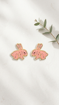 Eleni 9k yellow gold stud earrings, Luma Jewellery