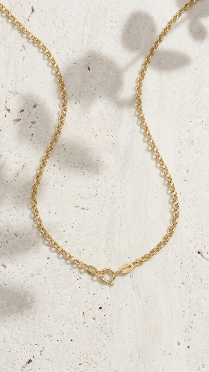 Glory 9k yellow gold chain necklace, Luma Jewellery